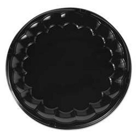 CPC 9816KY 16 in. Round Black Tray, 50PK 9816KY  CPC